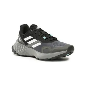 Pánská treková obuv Trekingová obuv adidas Terrex Soulstride Trail Running IF5030 Černá 36_23