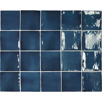 Dlažba EQUIPE MANACOR E26920 10 cm x 10 cm x 0,9 cm modrá 0,6 m2