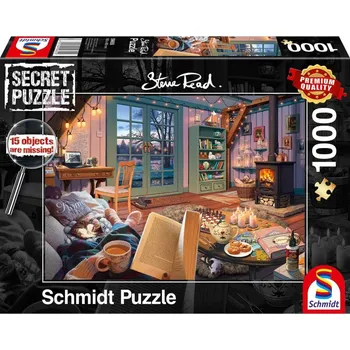 SCHMIDT Secret puzzle V prázdninovém domě 1000 dílků