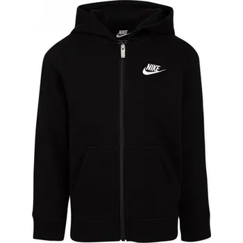 Nike Logo Zip Hoodie Infants Black 4-5 Years