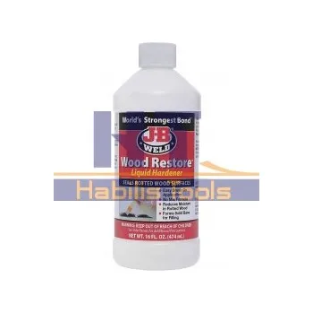 Průmyslové lepidlo J-B WELD 40001 adhezní můstek WOOD RESTORE LIQUID HARDENER - 474 ml