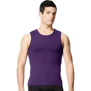 Pánské tílko Lulli,Pánské tílko LUB310M, tm. fialová S