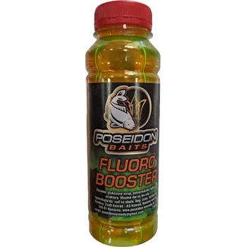 Návnadové aroma POSEIDON BAITS Fluoro Booster 250ml HALIBUT