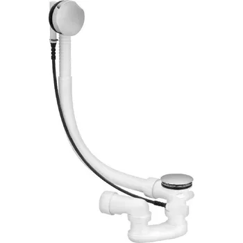 Sifon Vanový sifon Simplex, odpad 40 mm, s ovládáním, chrom, Viega 106447