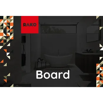 Dlažba RAKO BOARD T0028 9,5 cm x 120 cm x 1 cm šedá 1,08 m2