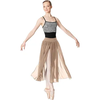 Dámská sukně Lulli,Dělená sukně LUB269, tělová M.L