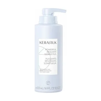 Vlasová regenerace Goldwell Kerasilk Strengthening Mask hloubkově ošetřující maska na vlasy 500 ml