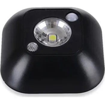 Noční světlo Světlo s pohybovým senzorem | noční osvětlení - Černá