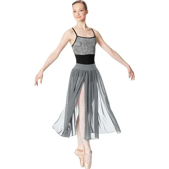 Dámská sukně Lulli,Dělená sukně LUB269, šedá XS.S