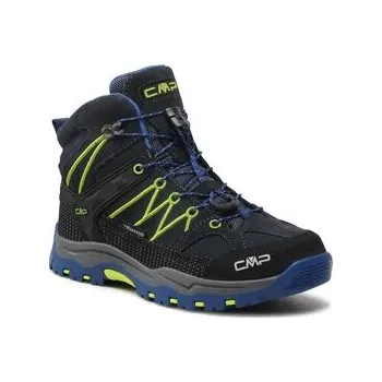 Pánská treková obuv Trekingová obuv CMP Kids Rigel Mid Trekking Shoe Wp 3Q12944 Tmavomodrá 35