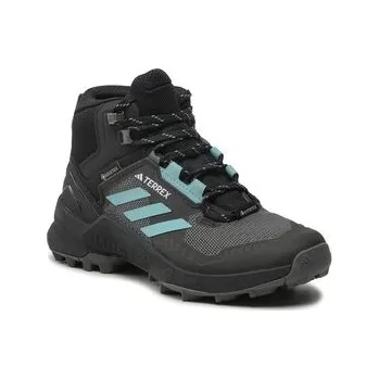 Dámská treková obuv Trekingová obuv adidas Terrex Swift R3 Mid Gtx W GORE-TEX HP8712 Černá 36
