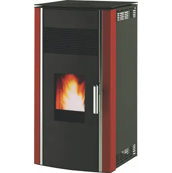 Krbová kamna Alfa-Plam Luca 12 kW červená
