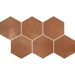 RAKO VIA DDVT8712 21 cm x 37 cm x 0,8 cm červená 1 set