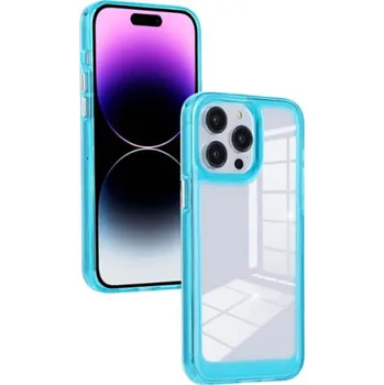 Pouzdro na mobilní telefon Super odolný ochranný silikonový obal pro Apple iPhone 14 - modrý