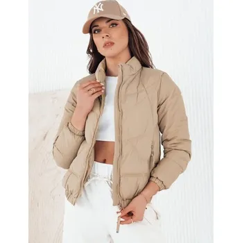 Pánská casual bunda Dstreet Módní dámská béžová bunda Saleca