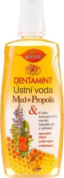 Ústní voda Bione Cosmetics Dentamint med a propolis ústní voda 500 ml