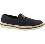 RIEKER Pánské černé mokasíny B2366-00-347 Velikost 44