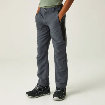 Chlapecké kalhoty Dětské kalhoty Regatta SORCER VI šedá/černá 110-116