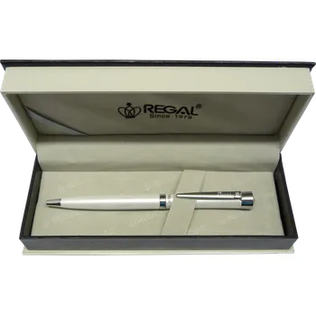 Regal kuličkové pero Katherine - bílá 475530