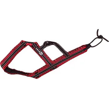 Postroj pro psa Zero DC postroj Cross DC Royal červený Velikost: S