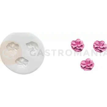 Kuchyňská sůl Silikonová forma na cukrovou hmotu ve tvaru květů - SLK352, 16x17 mm | SILIKOMART, SugarFlex