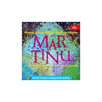 Martinů: Koncerty pro klavír a orchestr č. 1-5, Concertino pro klavír a orch.