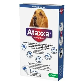 Antiparazitikum pro psa Ataxxa Spot-on Dog XL 2000mg/400mg 1x4ml