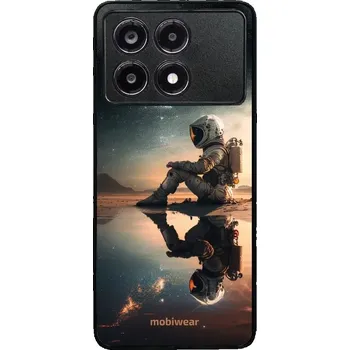 Lesklý kryt Mobiwear Glossy - Xiaomi Poco X6 Pro 5G - G003G Astronaut na samotce (Prémiové lesklé pouzdro, obal, kryt Mobiwear Glossy na mobil Xiaomi Poco X6 Pro 5G - G003G Astronaut na samotce, materiál Plast + TPU silikon - krytí po všech stranách,)