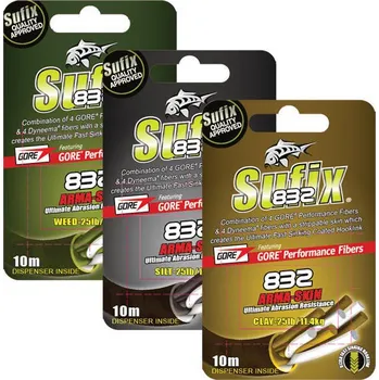 Sufix návazcová šňůra ArmaSkin 25 lb 11,3 kg 10 m Varianta: Silt (černá) (AS25LSIL10)