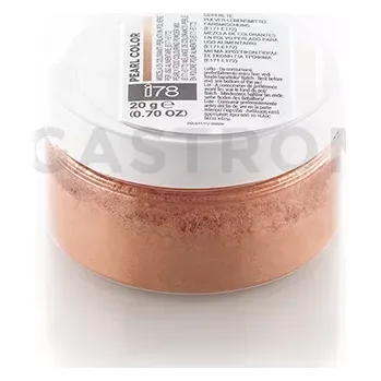 Výroba svíčky Potravinářská barva, perleťová v prášku, pearl color, měděná, 20 g | SILIKOMART, i78 Colorants