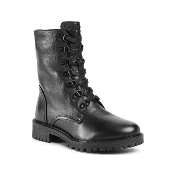 Dámská treková obuv Turistická obuv Geox D Hoara G D04FTG 00085 C9999 Černá 37