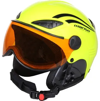 MANGO Rocky PRO dětská lyžařská helma - žlutá - 53-55 cm