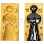 Silikonová forma na cukrovou hmotu nebo čokoládu s motivem svatého přijímání - 55x50x150 mm | SILIKOMART, SugarFlex Gold