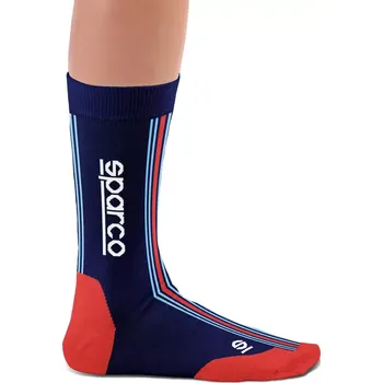 Pánská móda Sparco Ponožky Icon Design Martini Racing Námořní modř L / XL