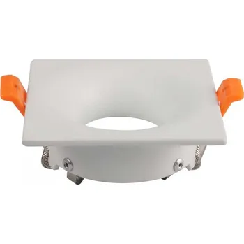 Žárovka Rámeček na bodovou žárovku GU10, hliník, bílý