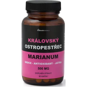 Kralovstvizdravi.cz Královský Ostropestřec Marianum 500 mg 90 cps.