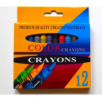 Kresba Pastelky voskové 12 barev