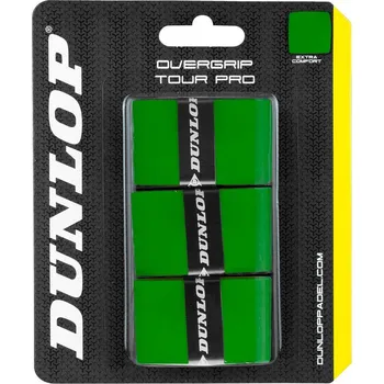 DUNLOP PADEL TOUR PRO GREEN 3 ks vrchní omotávka