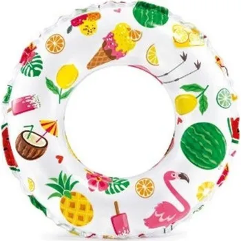 Nafukovací kruh INTEX Kruh plavecký INTEX 59241 61cm MOŘSKÝ POTISK