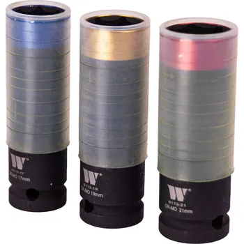 Gola sada Hlavice nástrčné 1/2" Ultra-Torq , 17 - 21 mm, sada 3 kusy, Welzh (Welzh Werkzeug)