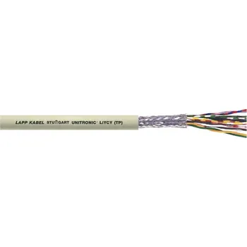Datový kabel LAPP 35801/1 datový kabel UNITRONIC® LiYCY (TP) 3 x 2 x 0.25 mm² šedá metrové zboží