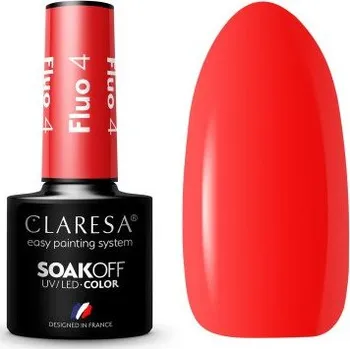 Lak na nehty Gel lak CLARESA® Fluo 4 5ml