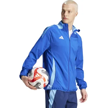 Vycházková bunda Adidas Tiro 24 Competition světle modrá Velikost: XL