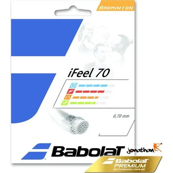 Struna na výplet tenisové rakety BABOLAT I FEEL 0,70 10,2 m badmintonový výplet