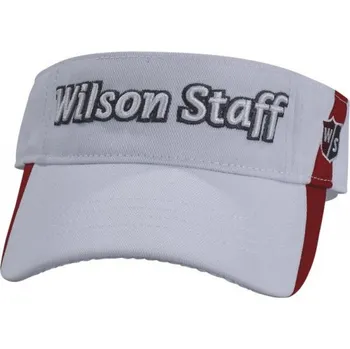 Kšiltovka Kšilt WILSON STAFF VISOR CAP WHITE WGH3500WH