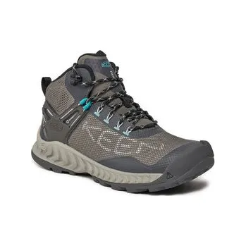 Pánská obuv Trekingová obuv Keen Nxis Evo Mid Wp 1027197 Šedá 40