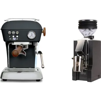 Kávovar Ascaso Dream PID, Anthracite + Eureka Mignon Zero, CR black