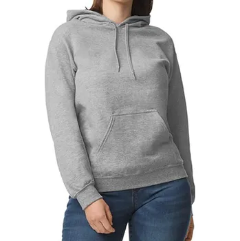 Dámská mikina Gildan Unisex mikina s kapucí GSF500 Sport Grey (Heather) 4XL