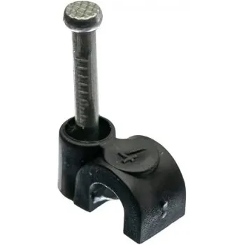 kabelová chránička SEZ-CZ SEZ Příchytka H.7002C-50 kabelová černá (50ks) H.7002C-50