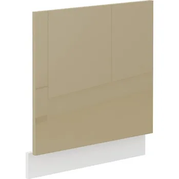 Kuchyňská skříňka LEMPERT Dvířka na myčku LARY 35 (570 x 596) - cappucino lesk